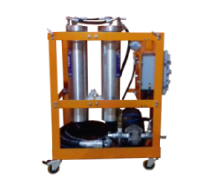 Sistema de filtragem ultrafino para combustíveis e lubrificantes